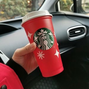 Starbucks limited edition Christmas reusable cup